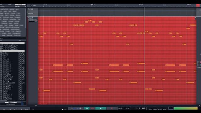 Havana Music Cover | Tracktion Waveform | Akai LPK25 | Piano Roll Music | MIDI Music смотреть онлайн