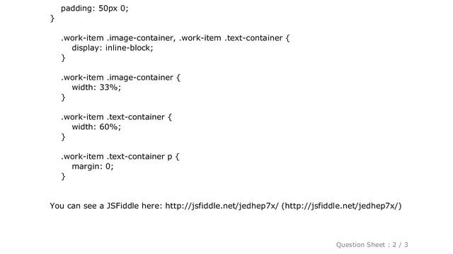 HTML : Vertical-align two inline-block elements смотреть онлайн