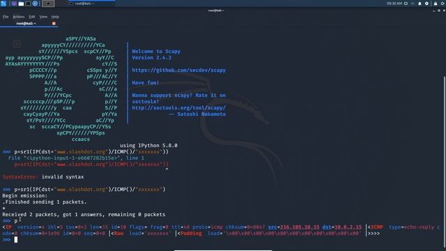 Sending packets and anaylzing repsonses #part-4 || sr1 method,sr method || !discord смотреть онлайн