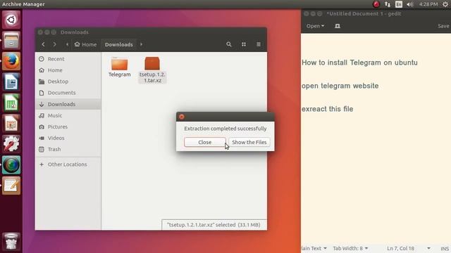 How to install Telegram Desktop on Ubuntu 20.04, 18.04 and Linux mint 20 смотреть онлайн