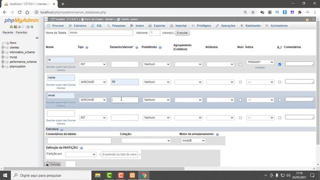 Como criar um banco de dados MySQL no XAMPP смотреть онлайн
