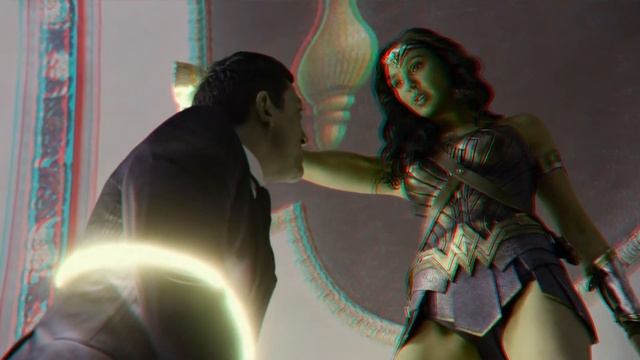 Глазам не верю, кто ты? Та, кто верит. Лига справедливости. 2017. 3D Анаглиф смотреть онлайн