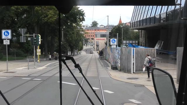 Straßenbahn Plauen 2021 Linie 1 смотреть онлайн