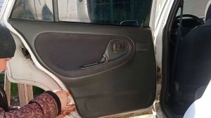 Как снять заднюю внутреннюю дверную ручку Daewoo Nexia N100 #RAZNOBOY #DaewooNexiaN100 #какснять