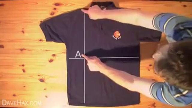 Как быстро сложить футболку(How to quickly add t-shirt) смотреть онлайн