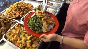 Где дёшево поесть во Вьетнаме? | Вьетнамский обед за 1$ | Cтандартные столовые с рисом во Вьетнаме