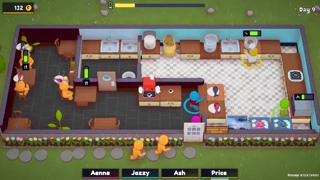 PlateUp! - COFFEE SKILLS TO PAY THE BILLS (4-Player Gameplay) смотреть онлайн