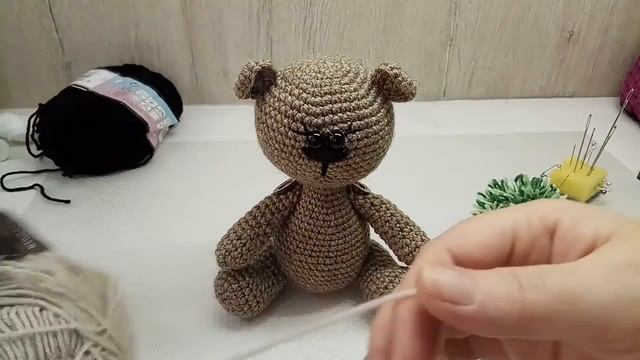 Мишка крючком, Обзор, Bear crochet смотреть онлайн