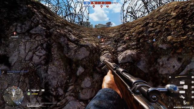 WW1 в цвете, Итальянские каникулы Часть1 /Isonzo WW1 Game/Play