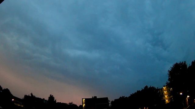 #15 Sunshine and Thunderstorm - EKEN H9R - 18HR Timelapse / Gigalapse (0,1-2500x speed) смотреть онлайн