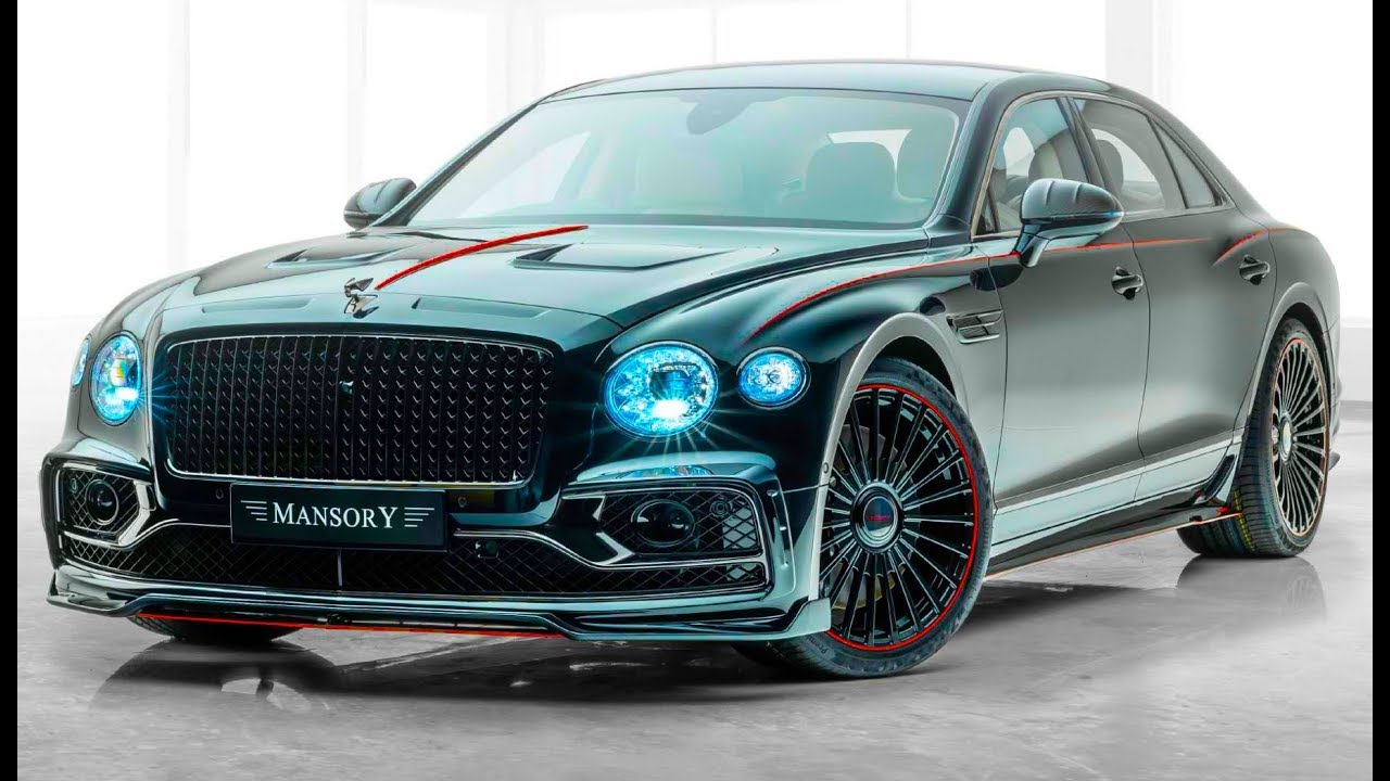 2020 Bentley Flying Spur W12 от MANSORY - Экстерьер и интерьер. смотреть онлайн