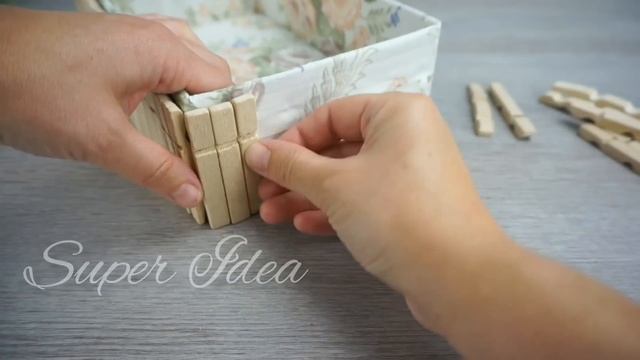 Не могу поверить что из коробки и деревянных прищепок сделала такую Красоту смотреть онлайн