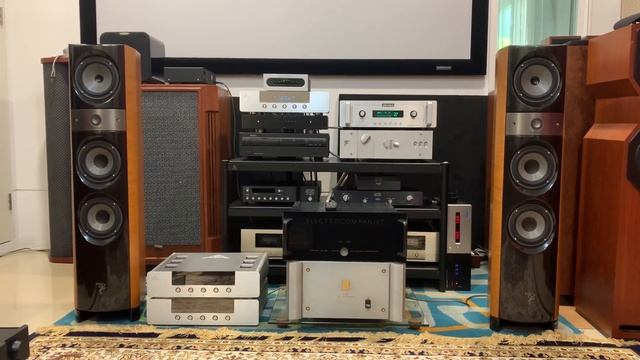 Bel canto cd3t + AMR dp777 + Audioresearch LS27 + Threshold T400 + Focal 1027be смотреть онлайн