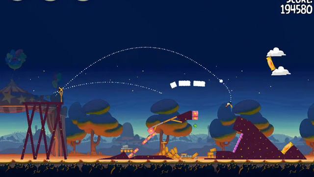 Angry Birds Seasons Abra-Ca-Bacon 2-11 Прохождение на 3 Звезды смотреть онлайн