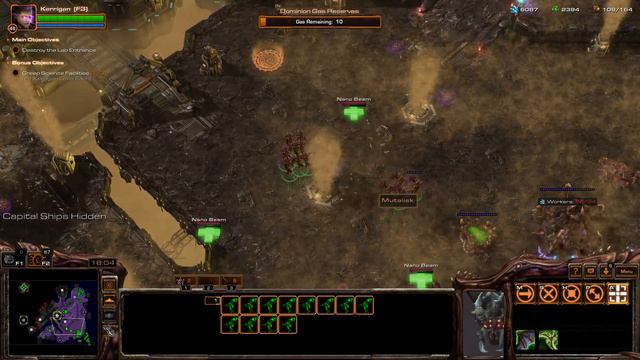Starcraft 2 Real Scale: #11 , Assault on char 2, Zergling boog-a-loo смотреть онлайн