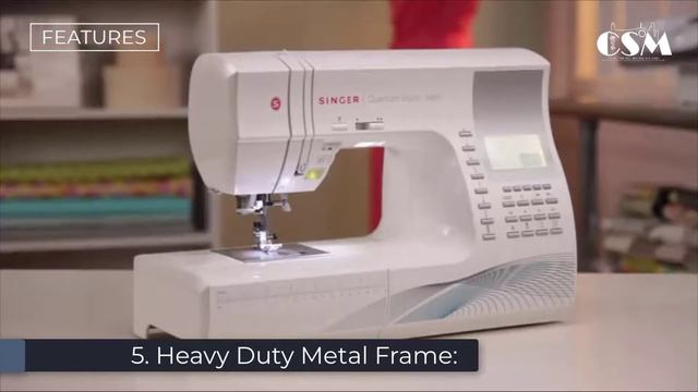 SINGER | Quantum Stylist 9960 Computerized Sewing Machine Reviews 2019