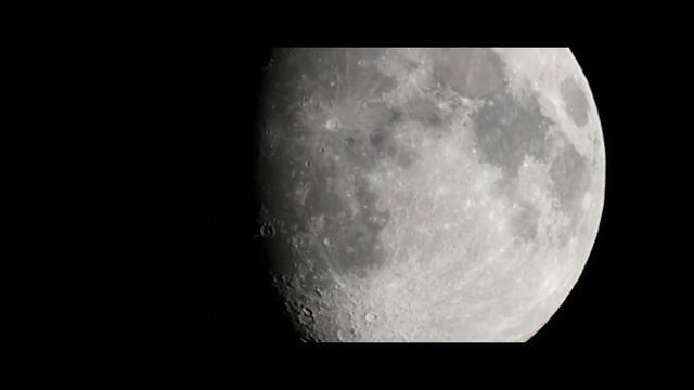天体望遠鏡で月の動画を撮ってみました！ смотреть онлайн