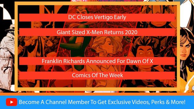 Franklin Richards Vs X Men, Vertigo Closes Doors & More l CBC Comics смотреть онлайн