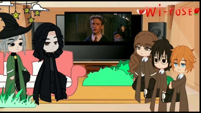 Реакция персонажей Гарри Поттера на Жестокий Хогвартс ?? смотреть онлайн