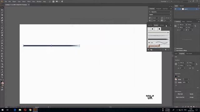 how to change art brush color or path color on illustrator. смотреть онлайн