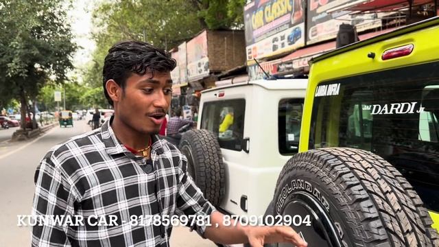 ? Jimny तो लगती है Brabus - Jimny 5 Door Modified With Airbag Seat Covers, Spoiler | New Jimny 2023 смотреть онлайн