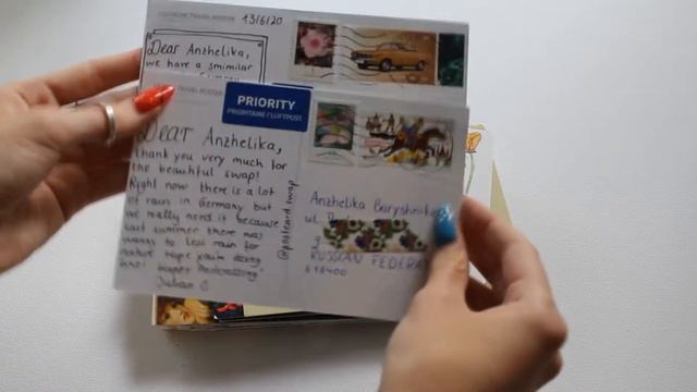 Incoming Postcards | Пришедшие открытки | Postcossing❤