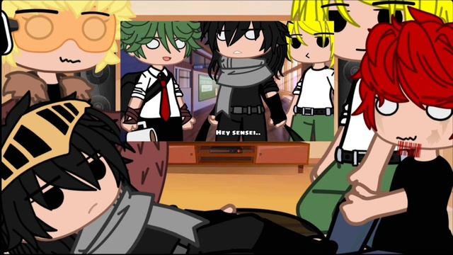 [... Pro heroes react ] ... "Copy your sensei's expression." смотреть онлайн