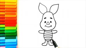 ЭТО ТАК ПРОСТО! Рисование поросенка - Как нарисовать поросенка