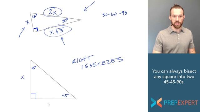 How To Use Special Triangles | SAT & ACT Math Tips For Test Day | 2020 SAT & ACT Tips and Strategie смотреть онлайн