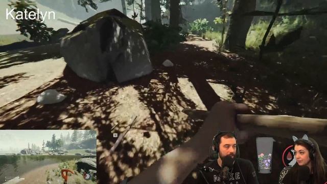 Our first few nights in a survival/horror/crafting game: The Forest pt.1 uncut смотреть онлайн
