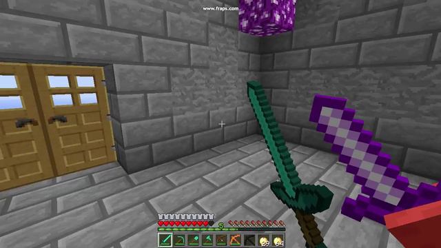 Minecraft: Custom NPC's mod epic battle смотреть онлайн