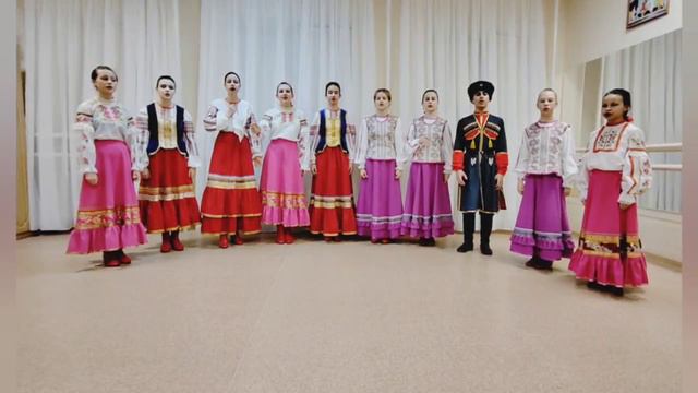 Кубанская нар.песня ТАм на КУбани ДШИ 1 Анапа Звонница смотреть онлайн