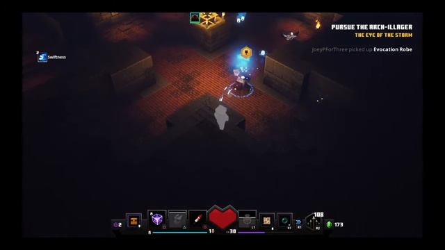 Finished the game (Minecraft dungeons) смотреть онлайн