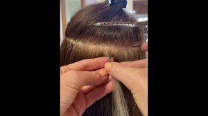 Кольцевое Наращивание Волос #microlinks