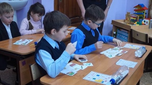 Логопедическое занятие в 1 классе