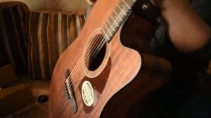 Распаковка Ibanez AW54 CE Opn