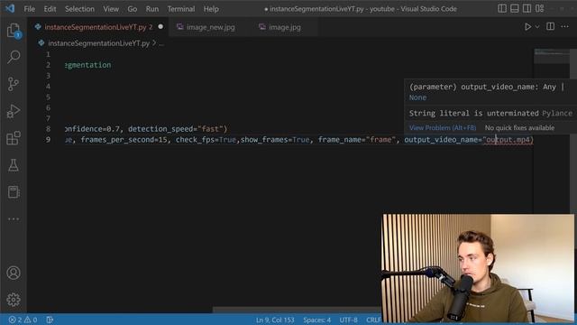 Real-time Instance Segmentation on Webcam with PixelLib and PointRend смотреть онлайн