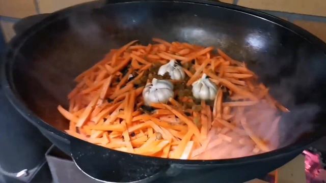 Готовим вкусный плов на мероприятии смотреть онлайн