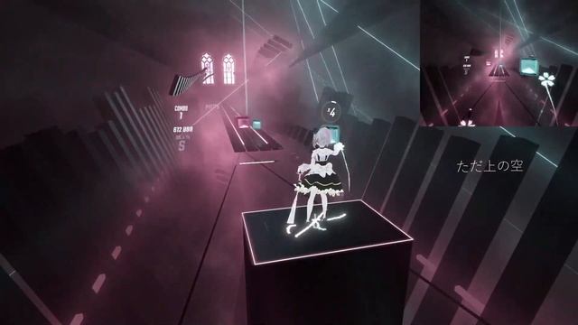 【BeatSaber】Bad Apple!! Ft. Nomico (Nhato Remix)【低スペックPCとOculus Quest 2だけでトラッキング】