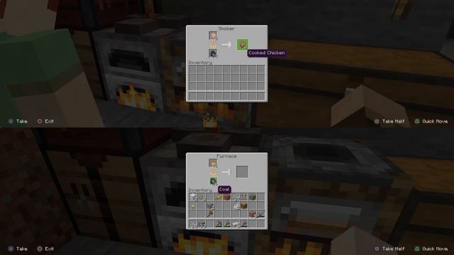 HenXH Minecraft split-screen PS5 смотреть онлайн