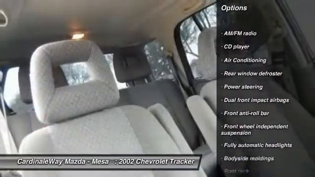 2002 Chevrolet Tracker Mesa AZ P5048A смотреть онлайн