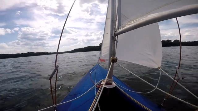 Faltboot Segeln auf dem Schwarzen Faltertreffen 2019 auf der Müritz Seeplatte смотреть онлайн