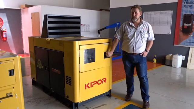Kipor Ultra Silent Diesel Generator Set, 22 kVA 230V смотреть онлайн