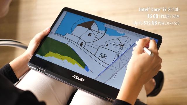 Zenbook Flip 14 2 in 1 laptop смотреть онлайн