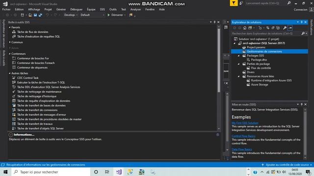 Serie de Bi : Partie 2 SSIS from oracle to SQL Server смотреть онлайн