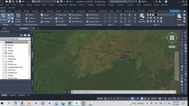 Coordinate transformation using civil 3d 2022 (Amharic ) смотреть онлайн