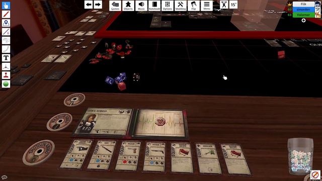 Resident Evil 2: The Board Game [TTS] - Scenario 7A смотреть онлайн