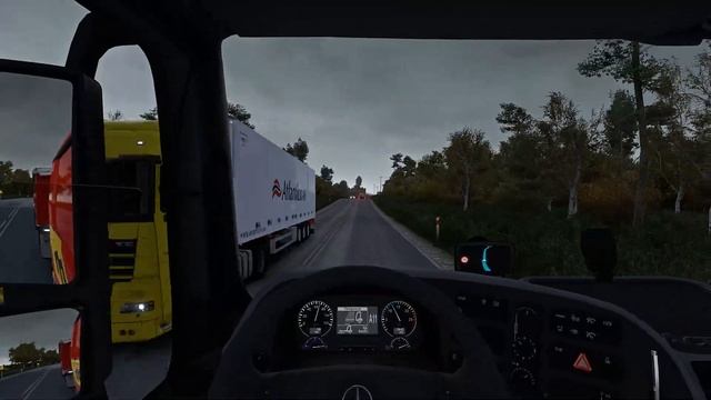 4K | ETS2 1.45 | Promods | Mercedes Actros MP3 | Białystok ?? ???? - Olsztyn ?? смотреть онлайн