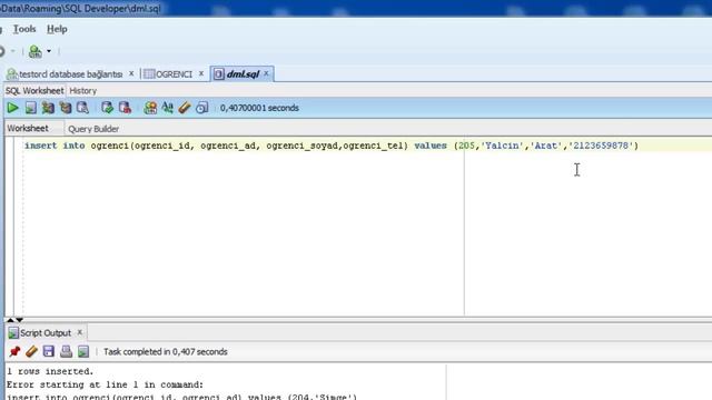 Oracle Database-12c SQL Komut Çeşitleri-2 (Ders-6) смотреть онлайн
