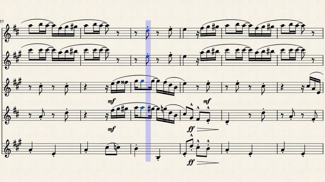 The Entertainer For Saxophone Quintet смотреть онлайн